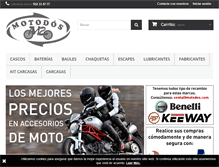 Tablet Screenshot of motodos.com